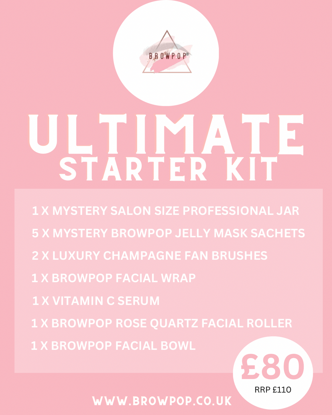 Browpop® Ultimate Starter Kit (RRP £110.06)